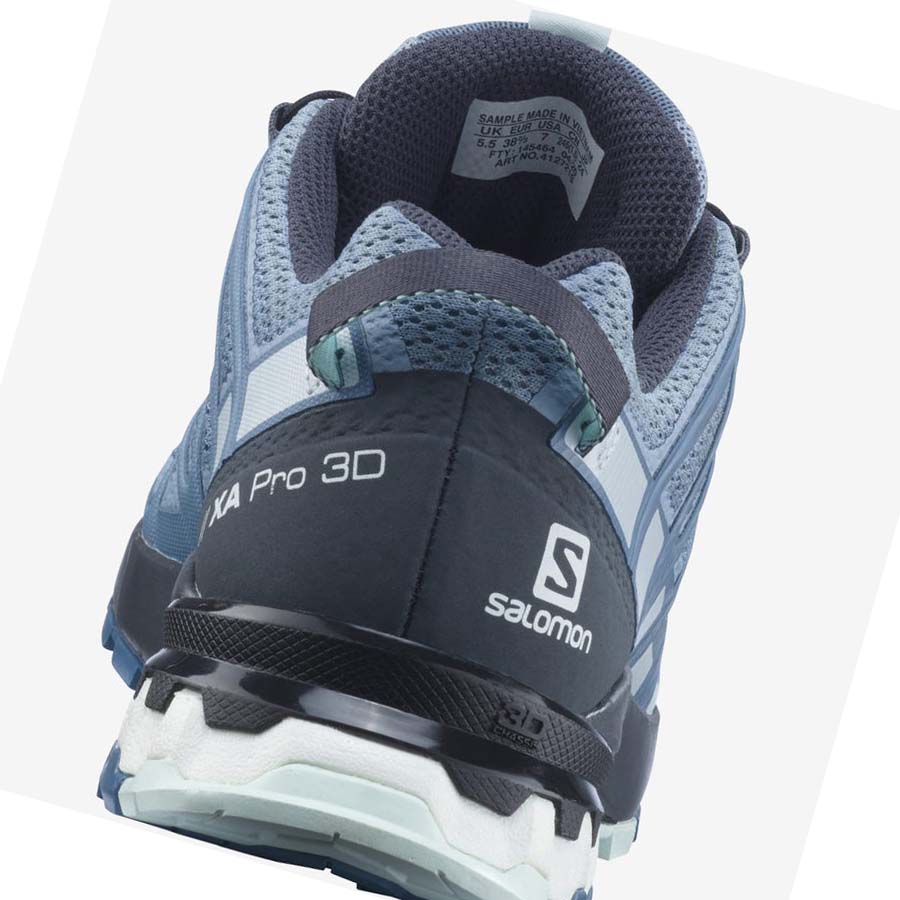 Salomon WoXA PRO 3D v8 Túracipő Női Kék | HU 2791GSO